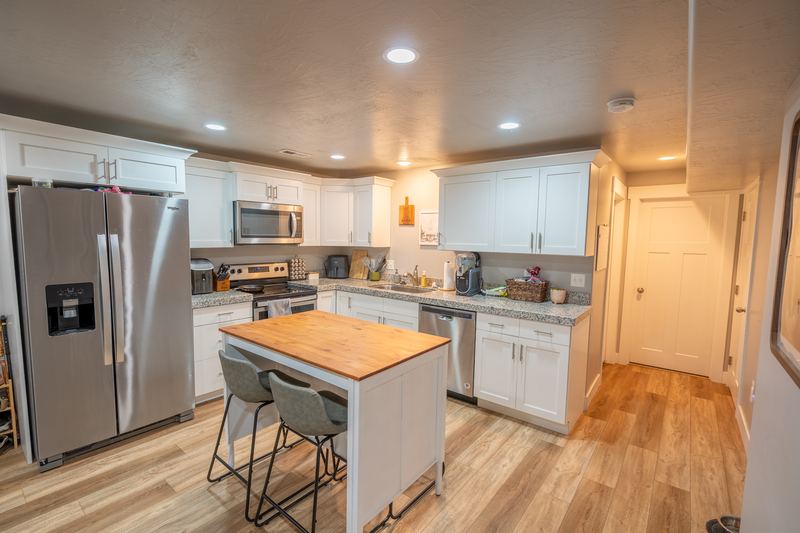 217 N 590 E ADU — kitchen and island